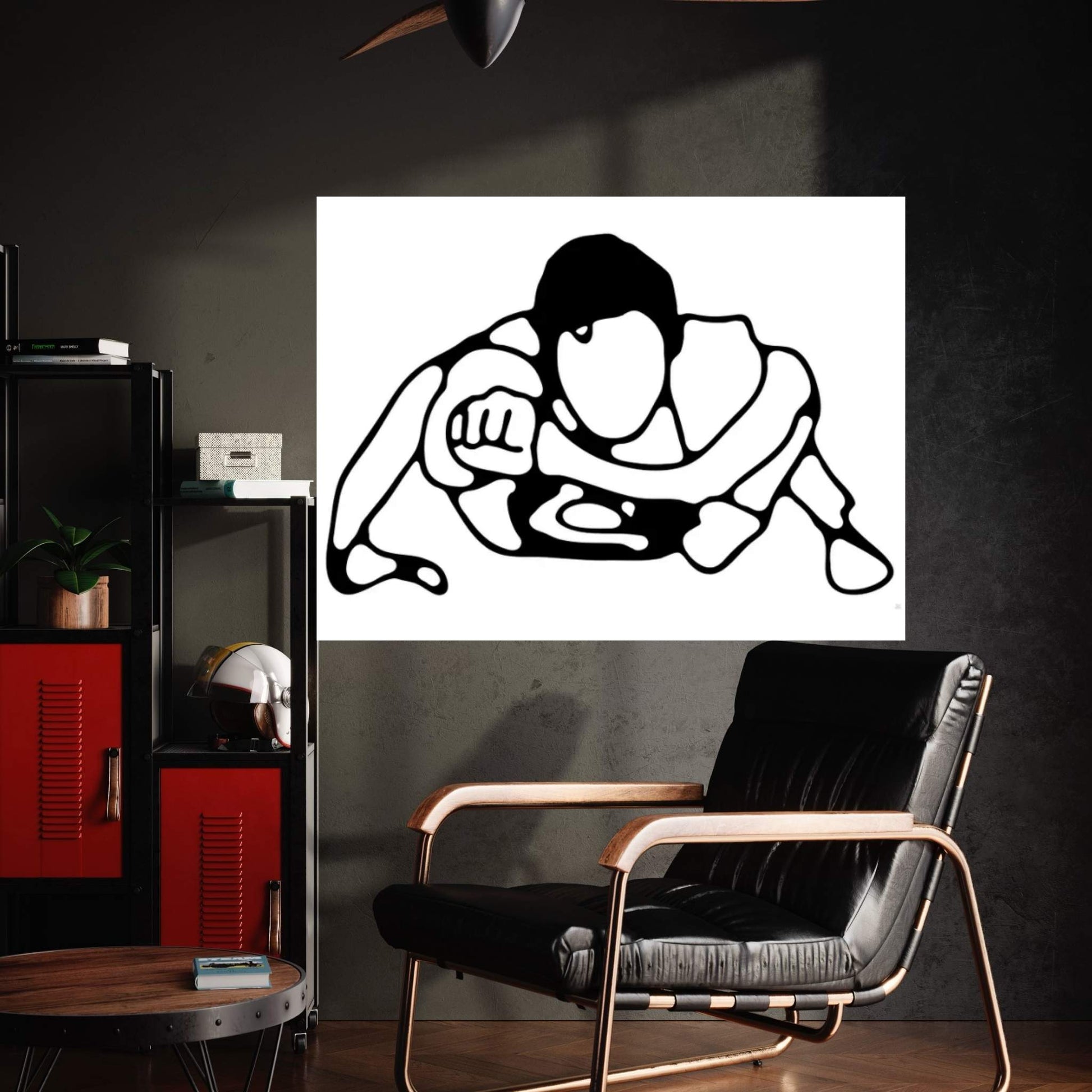 Superman Canvas Wall Art - Y Canvas