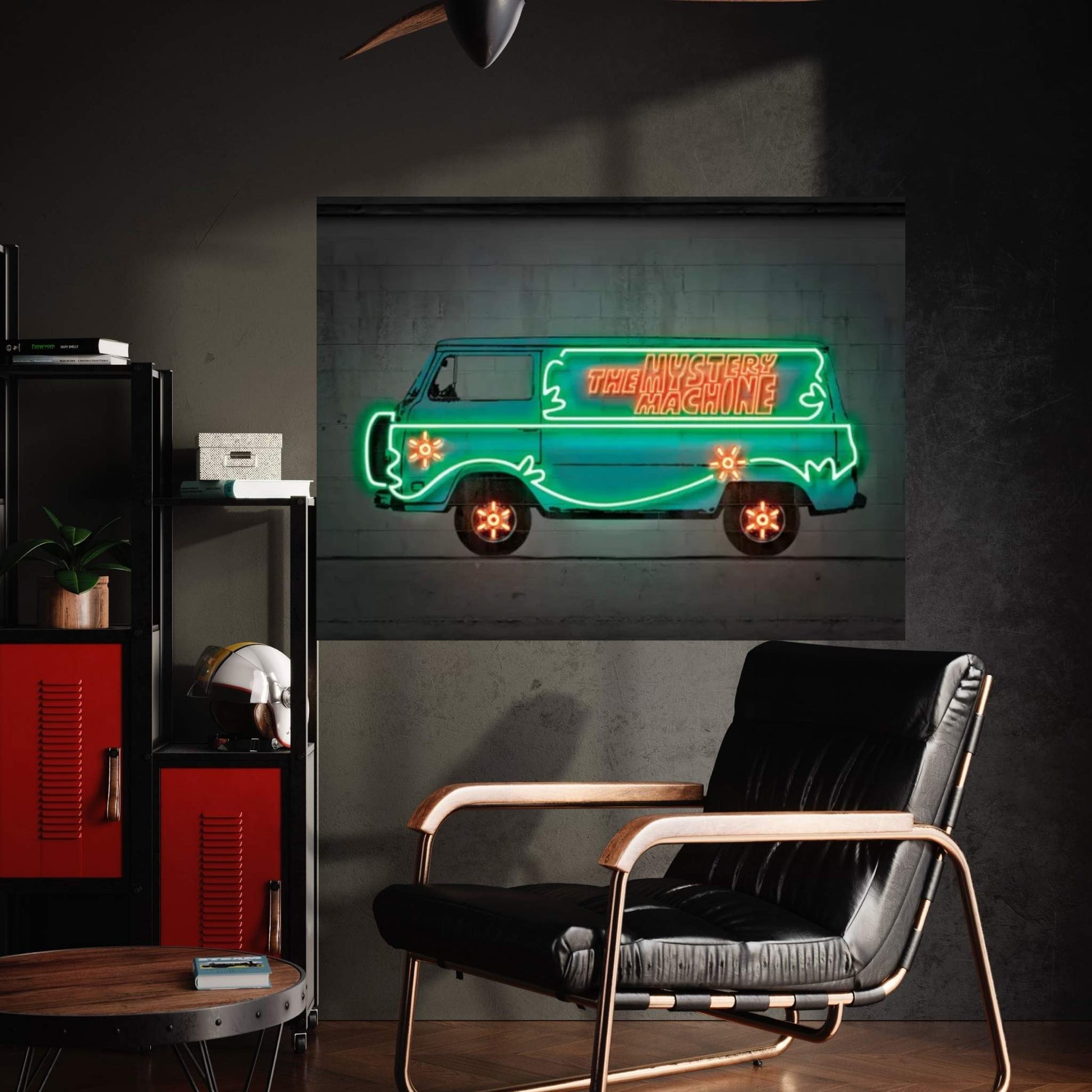 Mystery Car Canvas Wall Art - Y Canvas