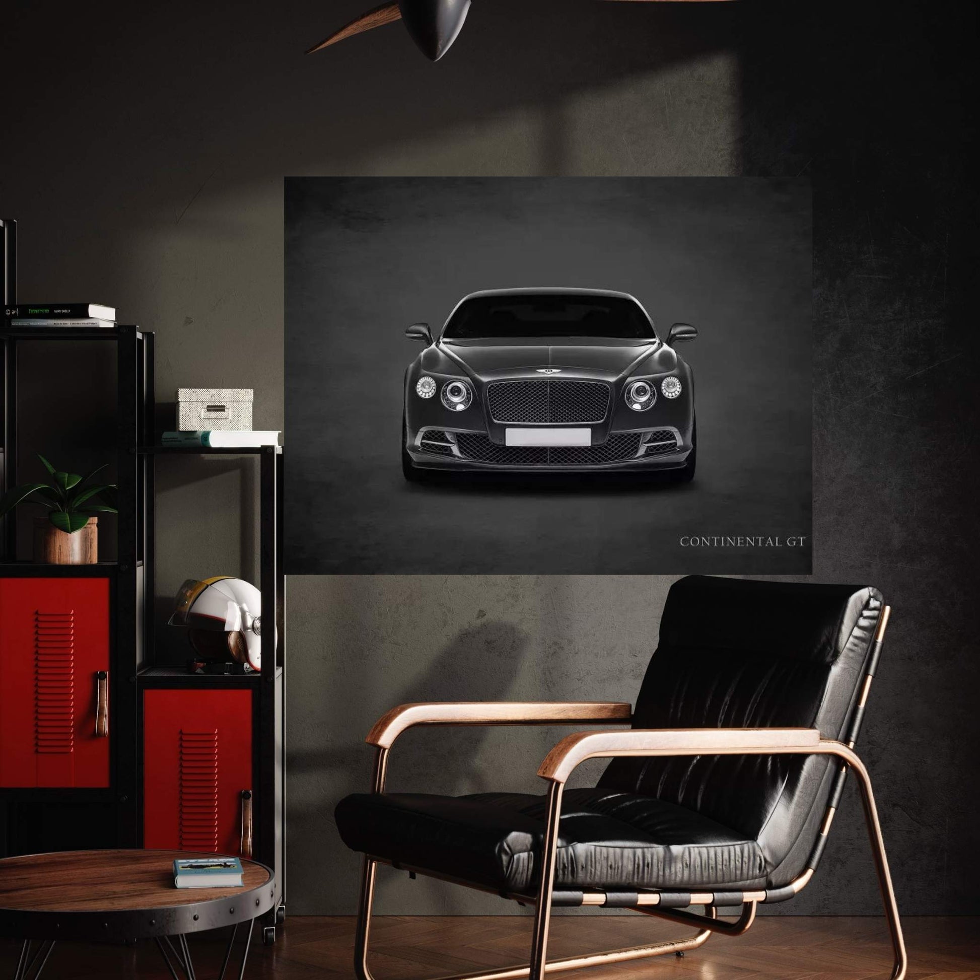 Bentley Continental GT Canvas Wall Art - Y Canvas