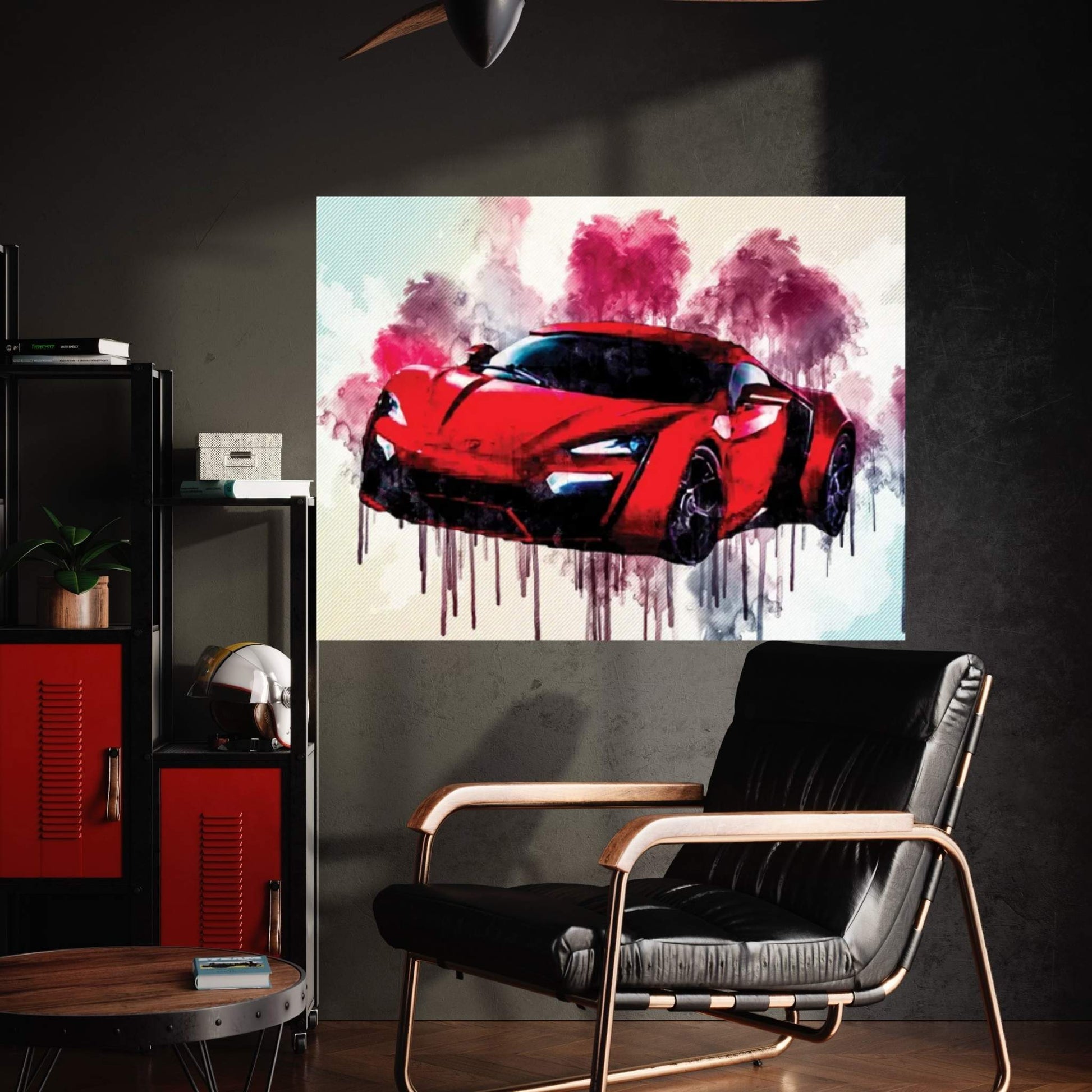 Hypercar Lykan Hypersport Lucan 2016 Sports Cars Canvas Wall Art - Y Canvas