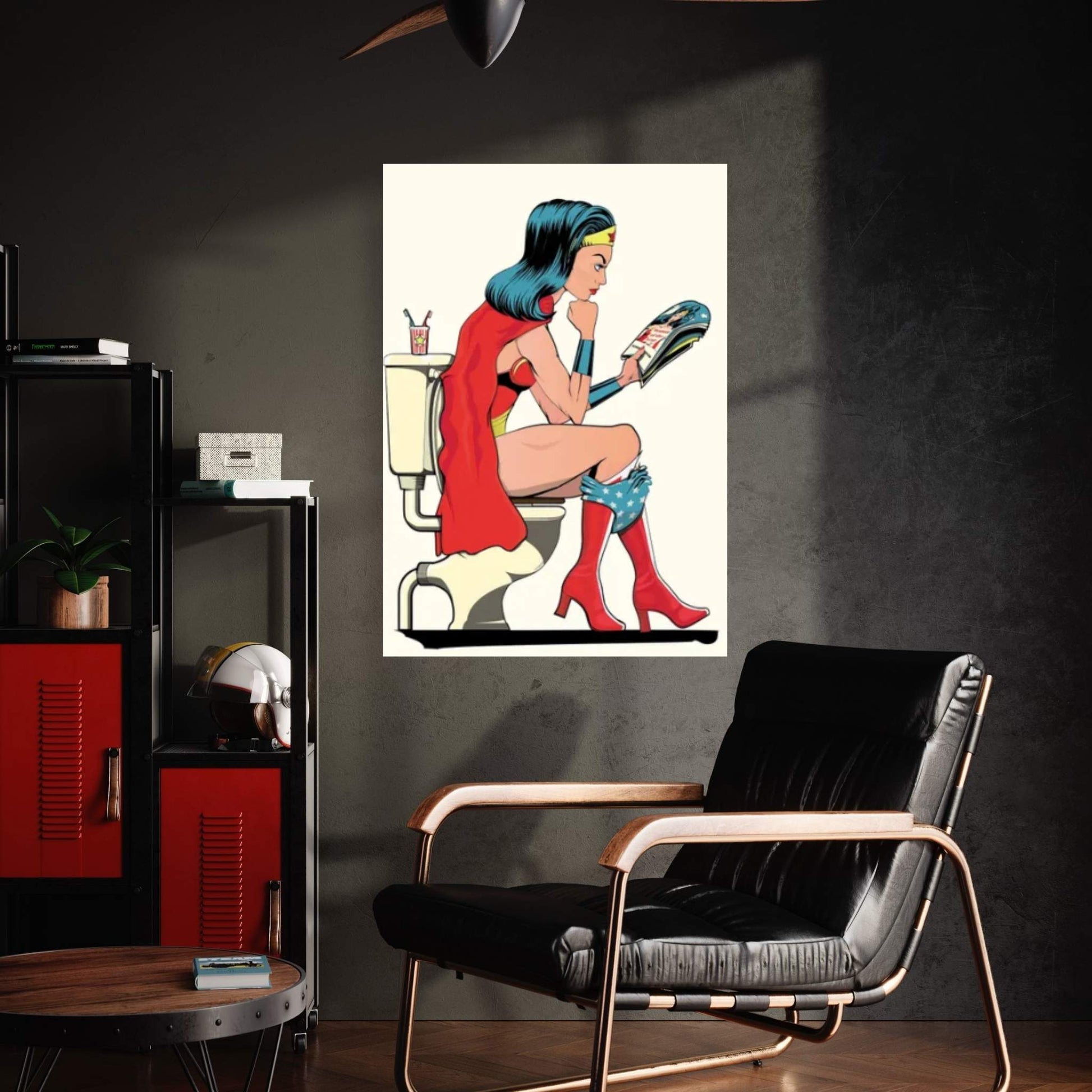 WW Loo Canvas Wall Art - Y Canvas