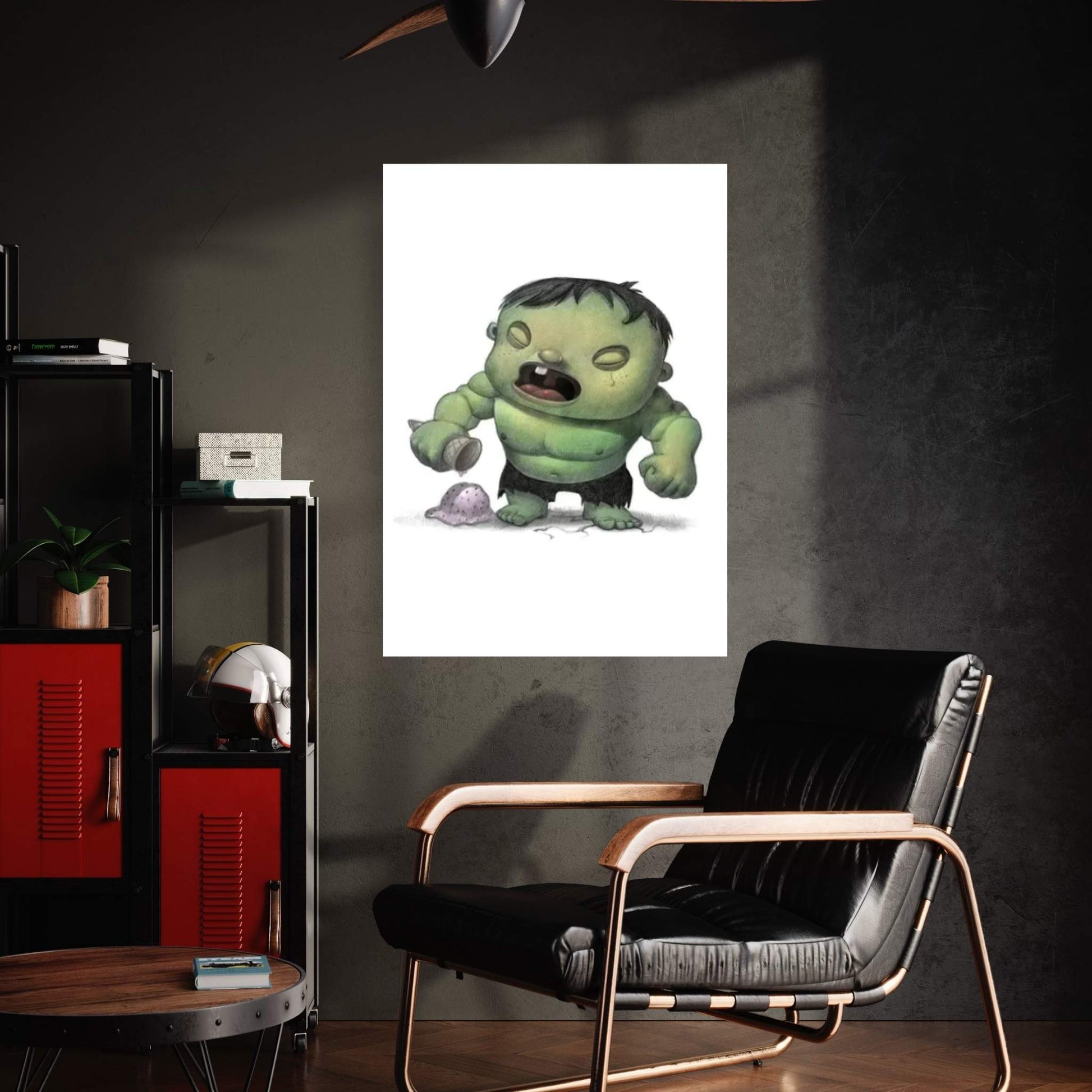 Baby Hulk Canvas Wall Art - Y Canvas