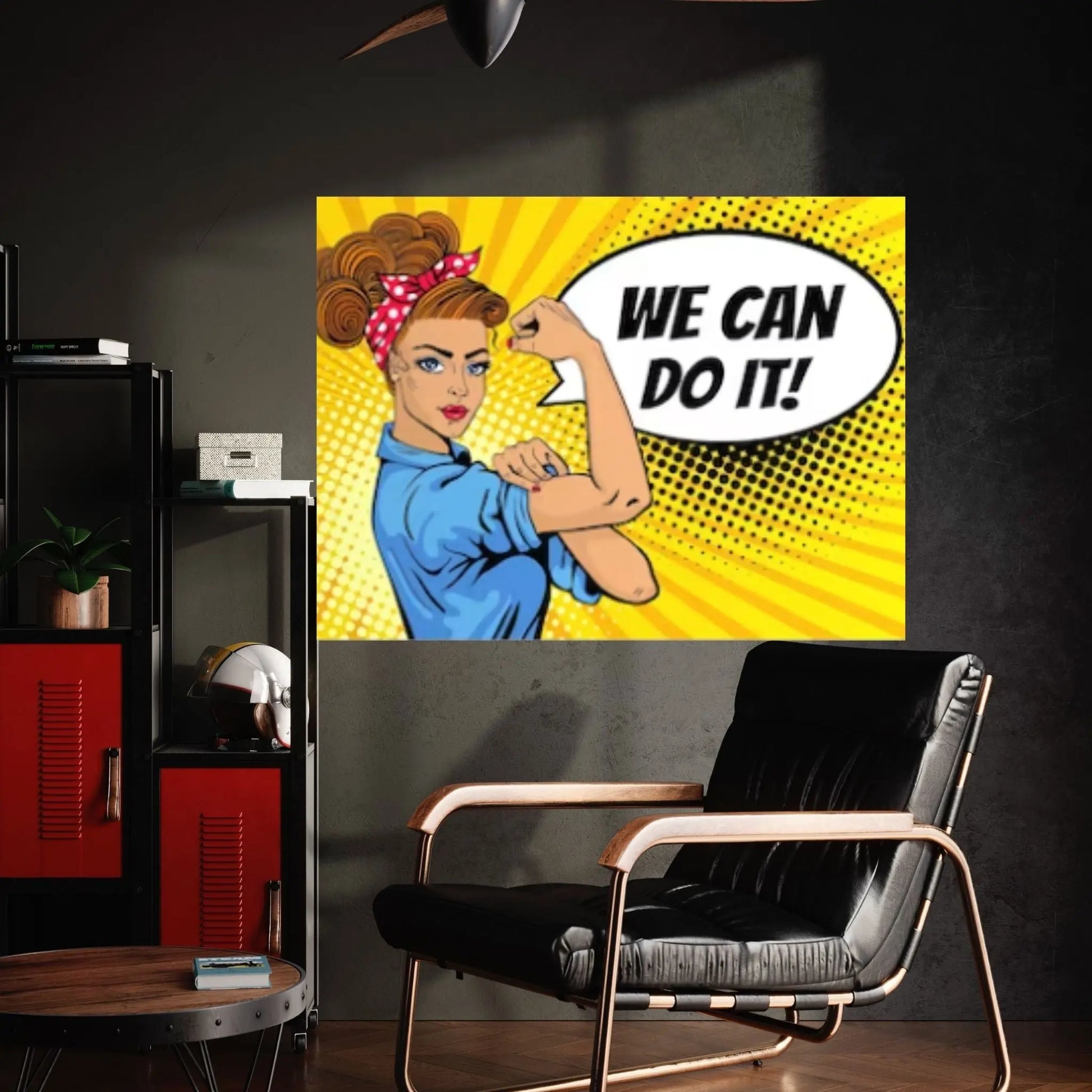 Pop Art Woman Wall Art, Comic Pop Art, Retro Comic - Y Canvas