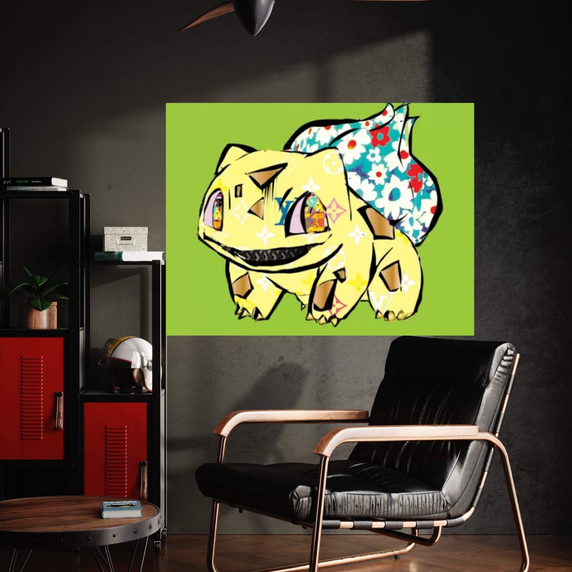 Pokémon - Bulbasaur Canvas Wall Art - Y Canvas