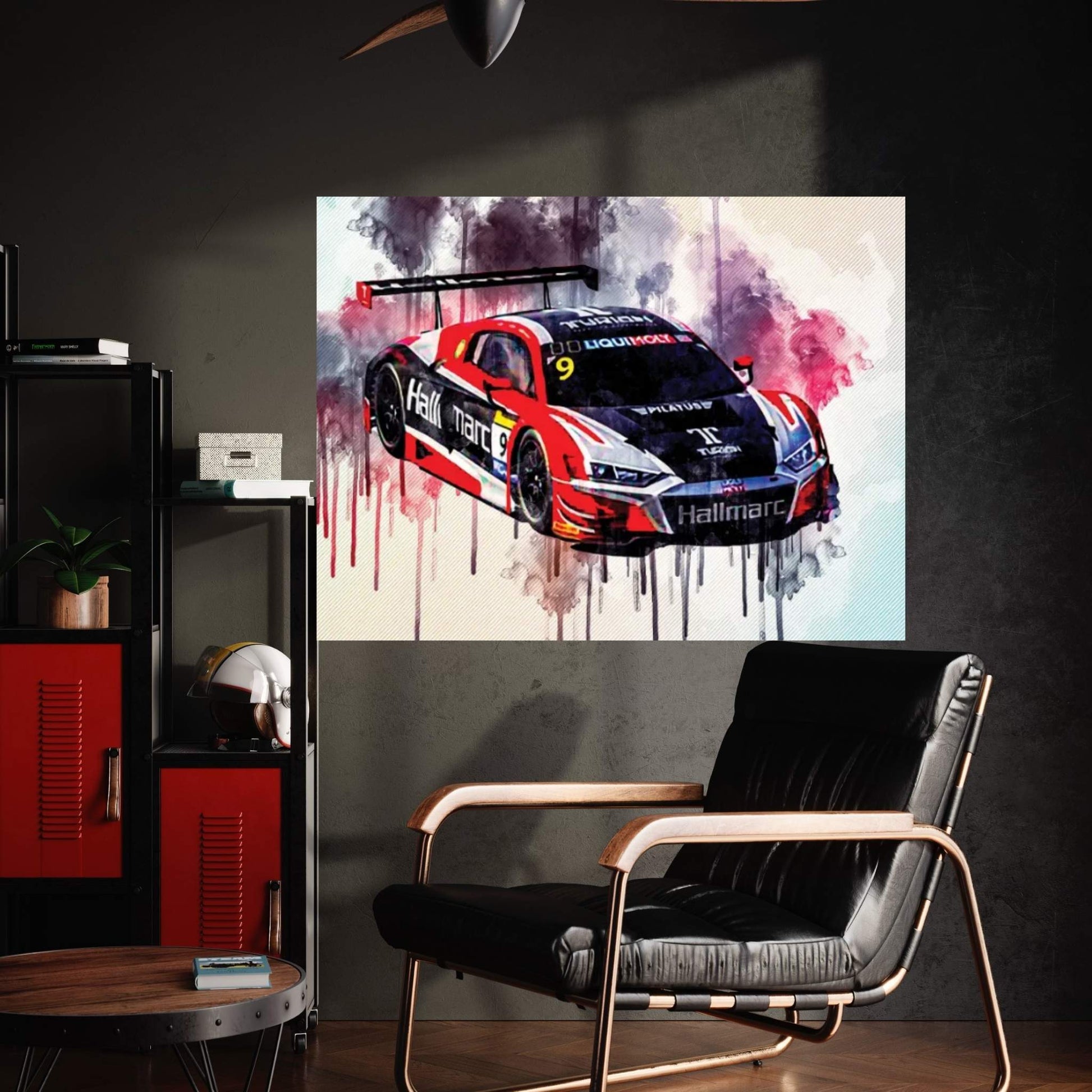 Audi R8 Lms 2020 24 Hours Of Le Mans 2020 Bathurst Canvas Wall Art - Y Canvas