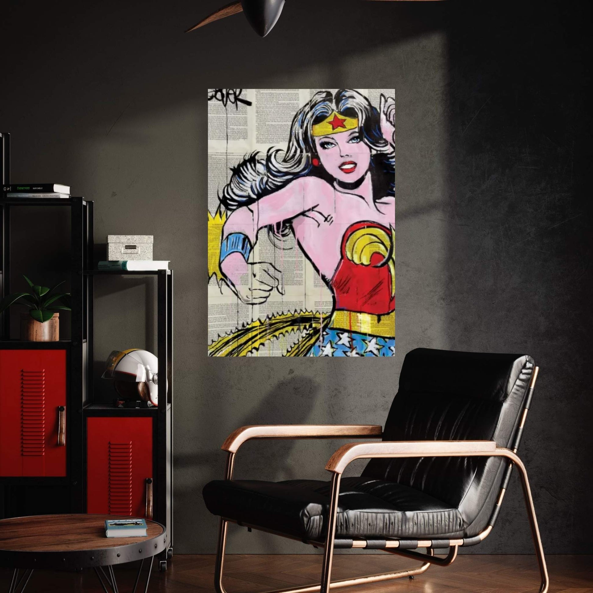 Wonder Pop Canvas Wall Art - Y Canvas