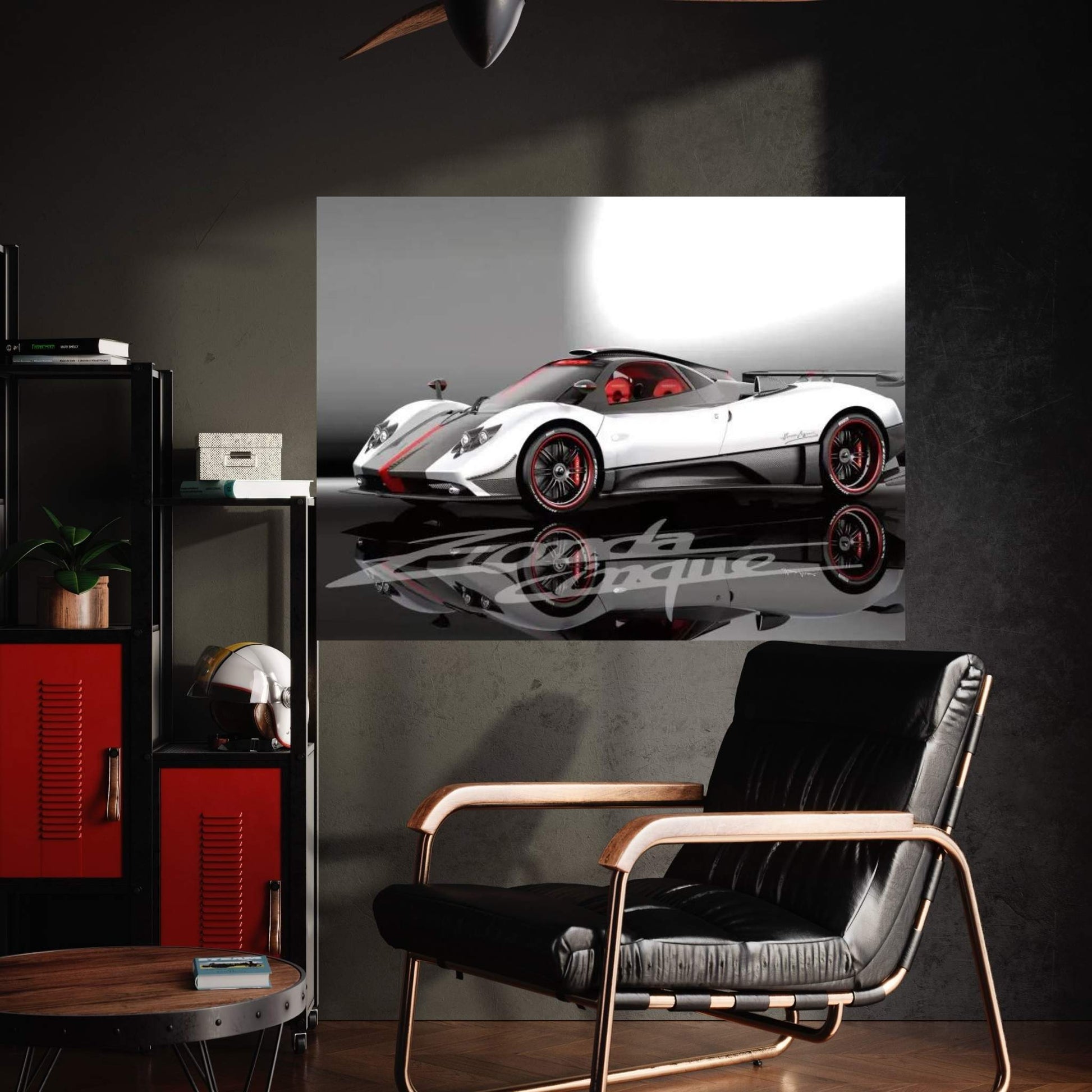 Pagani Zonda Cinque Canvas Wall Art - Y Canvas