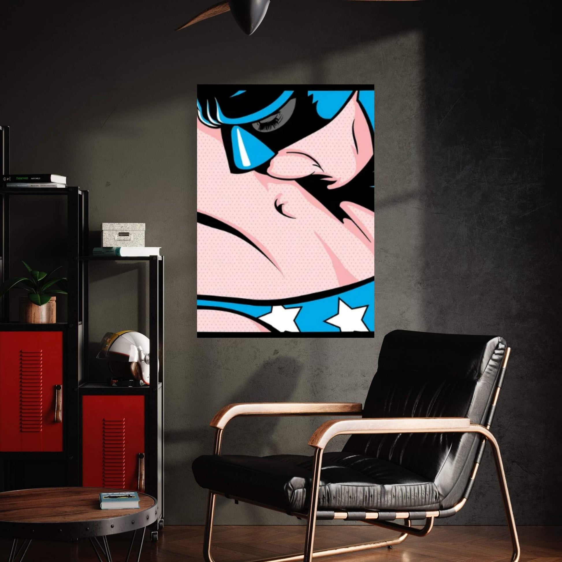 Heroes Love III Canvas Wall Art - Y Canvas