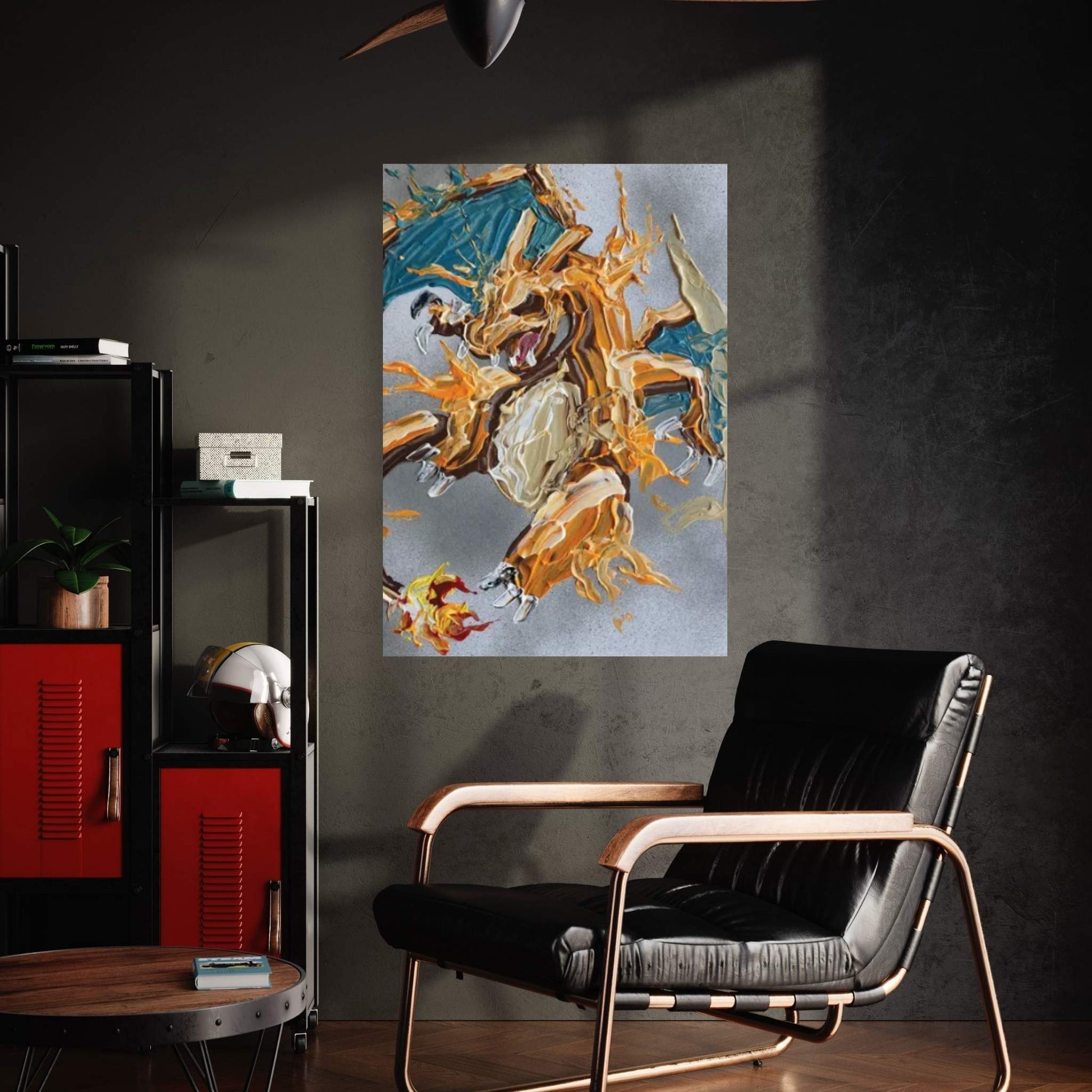 Pokémon - Charizard Canvas Wall Art - Y Canvas