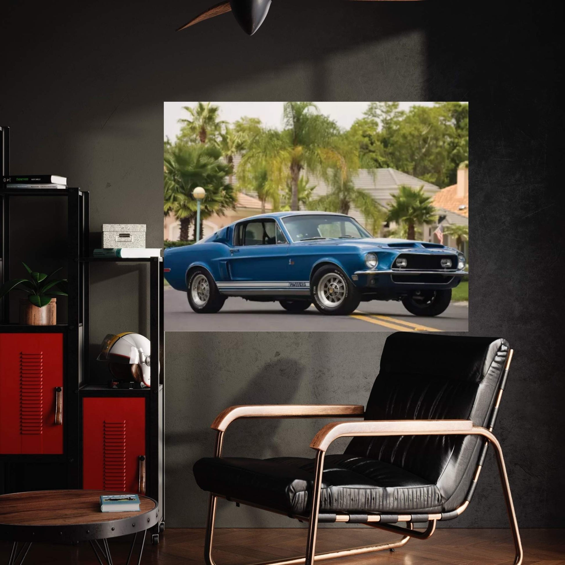 1968 Shelby Gt 500 Kr Fastback Canvas Wall Art - Y Canvas