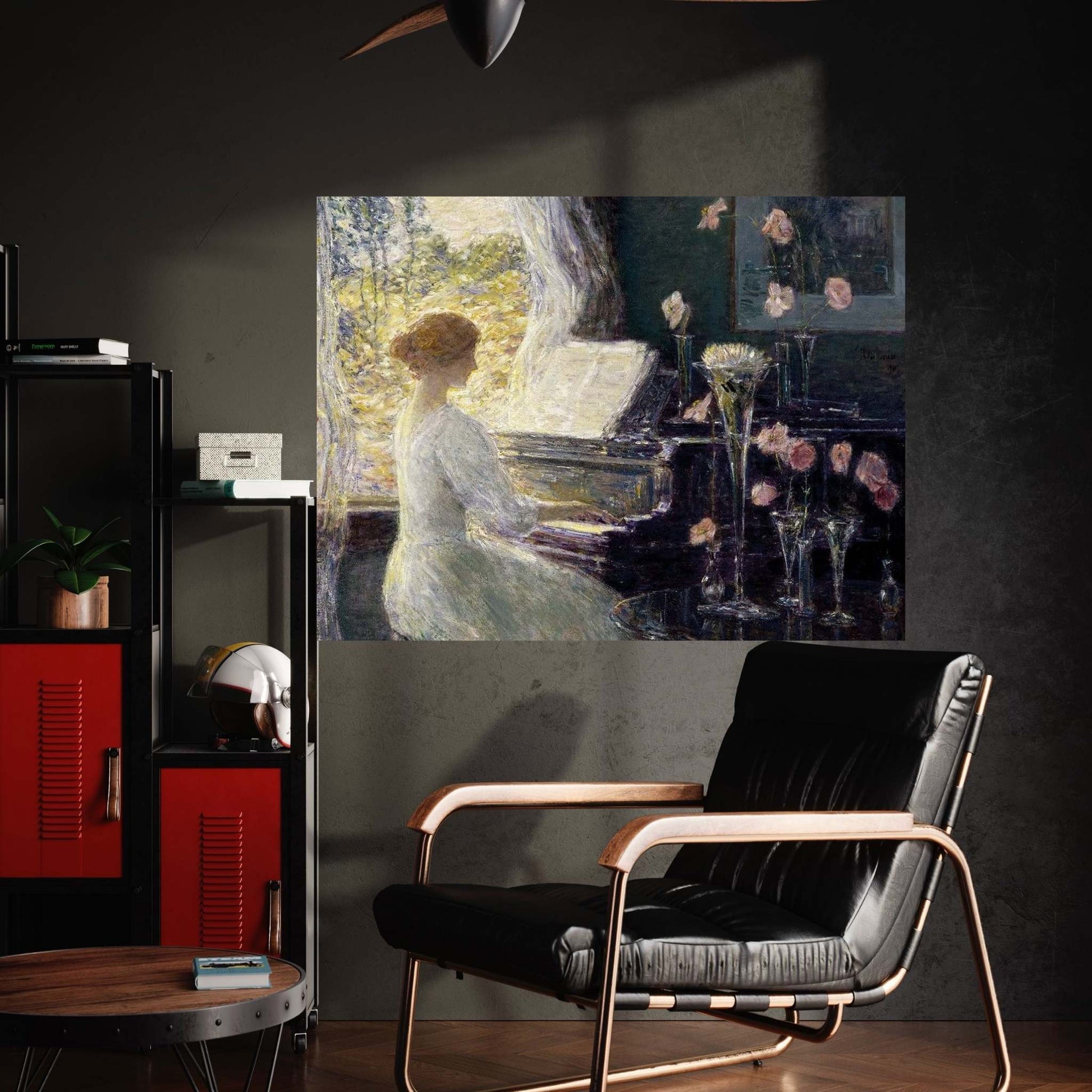 The Old Piano Canvas Wall Art - Y Canvas