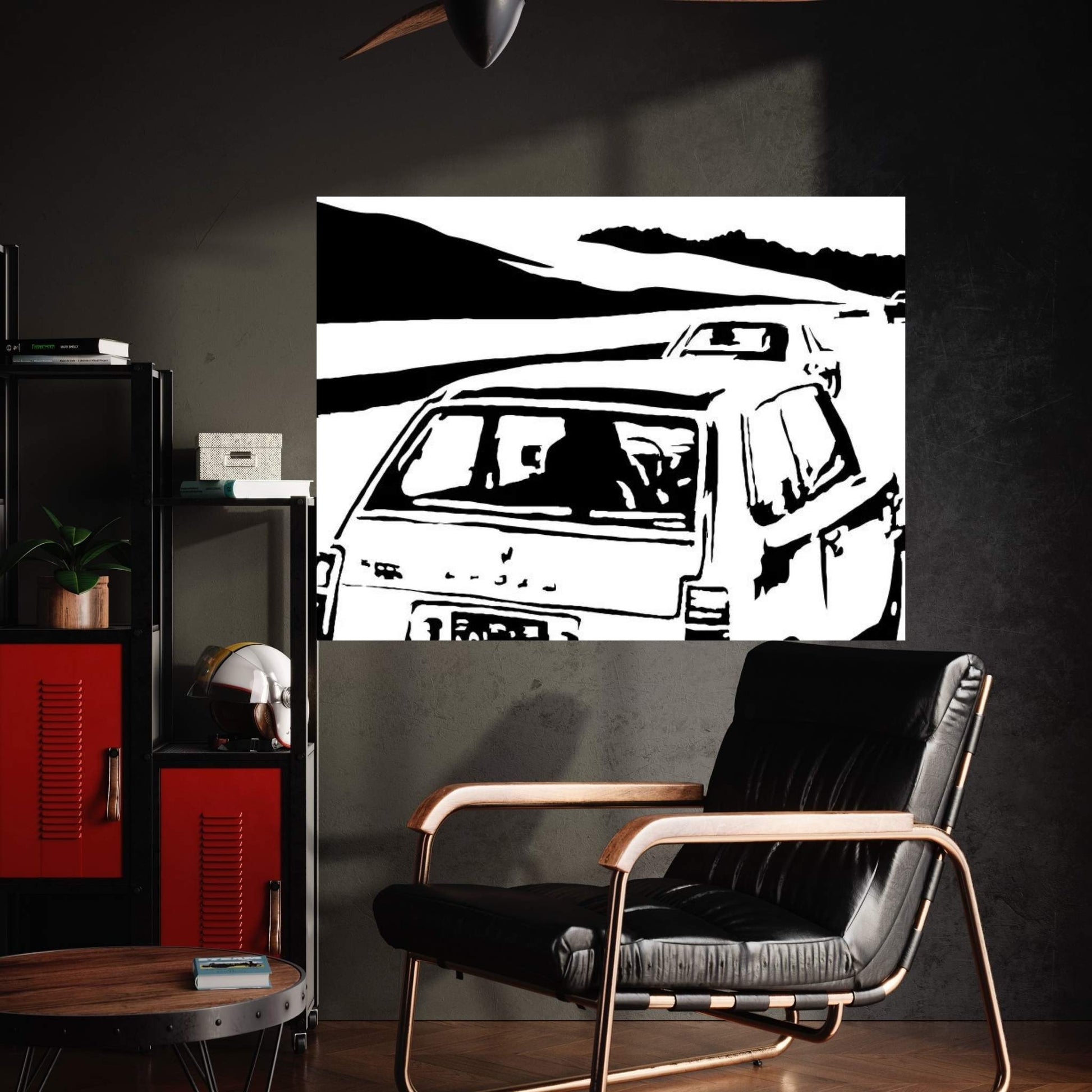 Vintage Cars Canvas Wall Art - Y Canvas