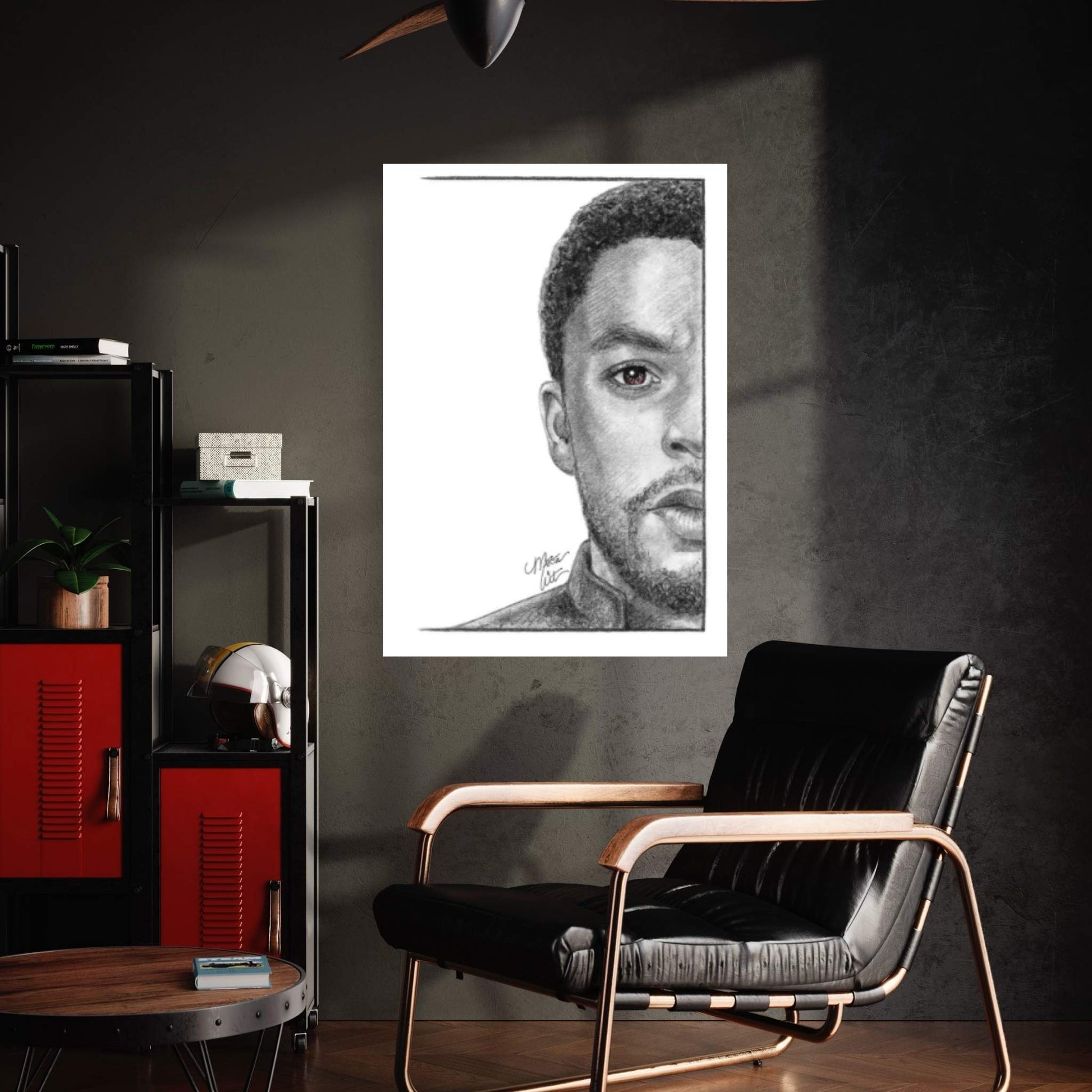 T'Challa Canvas Wall Art - Y Canvas