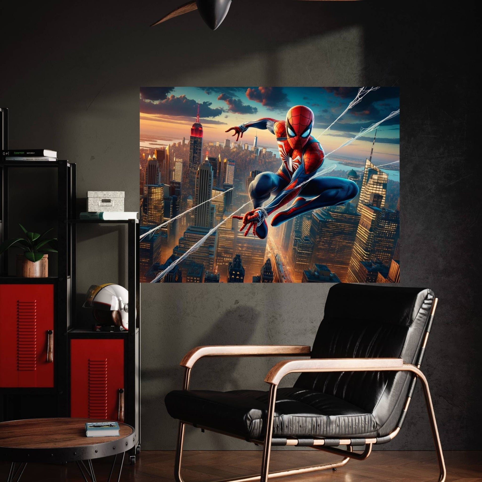 Spiderman Canvas Wall Art - Y Canvas