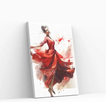 Woman Canvas Wall Art