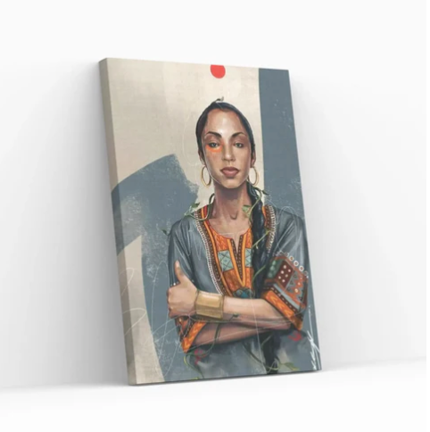 Woman Canvas Wall Art